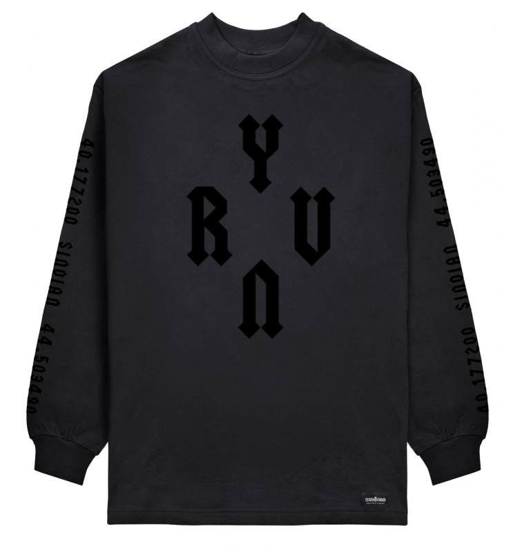 All Black YRVN Sweatshirt